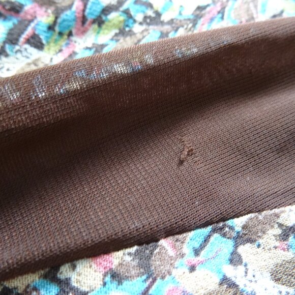 womens 13 1/2 waist skirt patterned - Picture 4 of 8